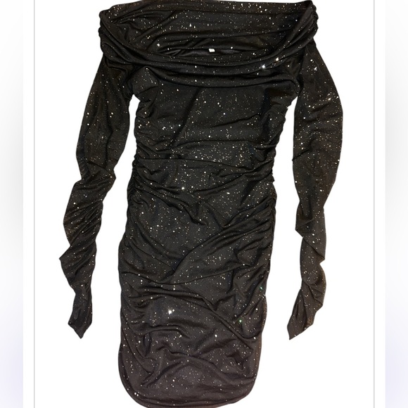 Generic Amazon brand black/ Sparkly Size Small EUC worn once for homecoming. - Picture 4 of 4